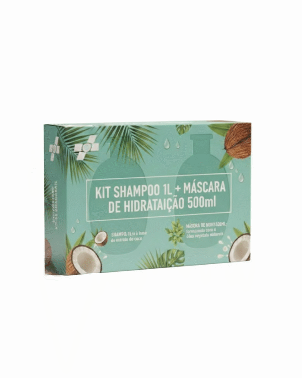 Kit Linus Shampoo 1L + Máscara de Hidratação 500 ml