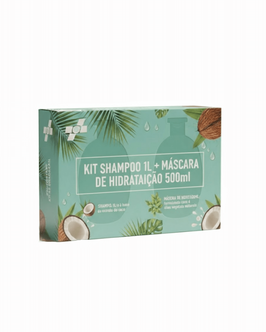 Kit Linus Shampoo 1L + Máscara de Hidratação 500 ml