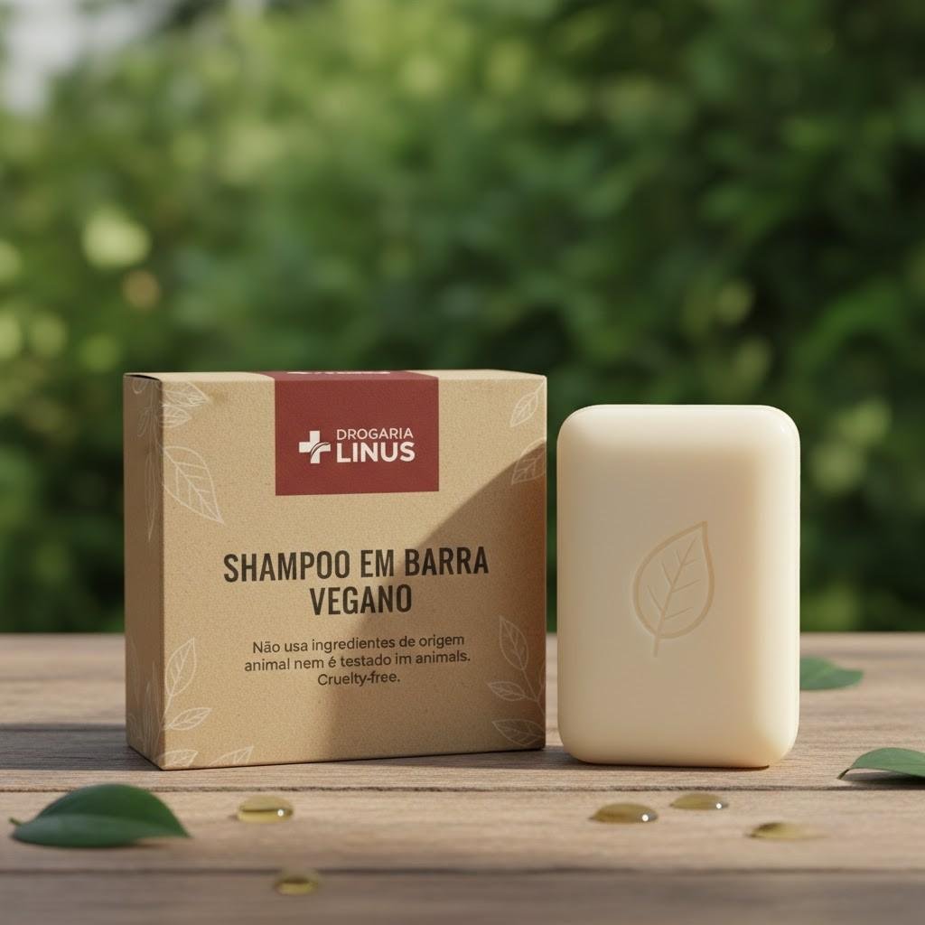 Shampoo em barra vegano